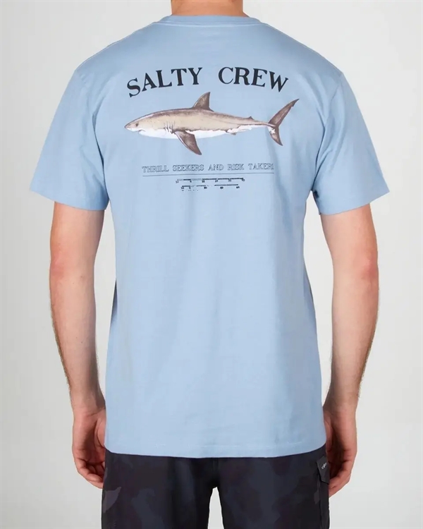 Salty Crew REFLECTION SS TEE - Marine Blue